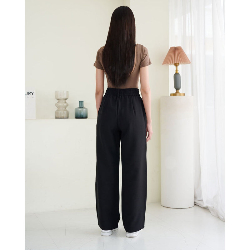 Urban Elegance Wide-Leg Joggers