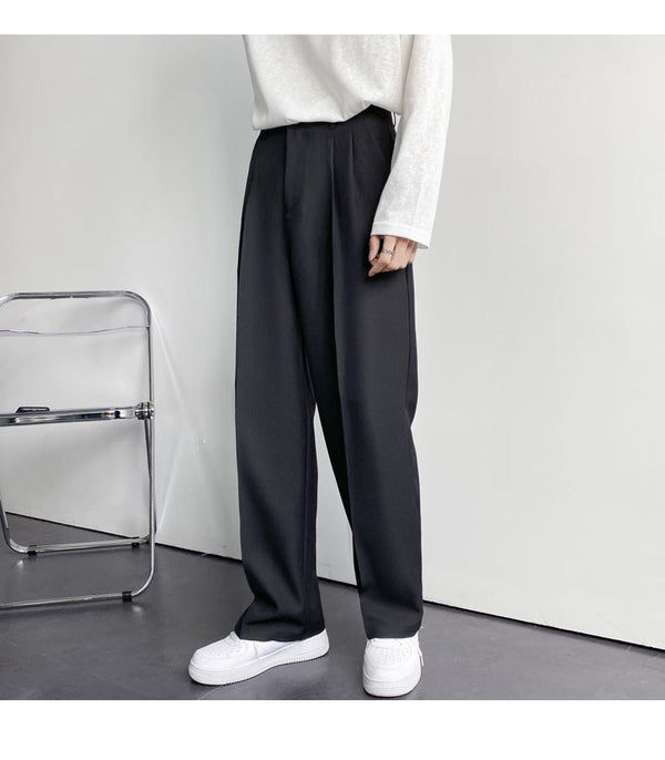 Korean Baggy Loose Fit Pants for Men's