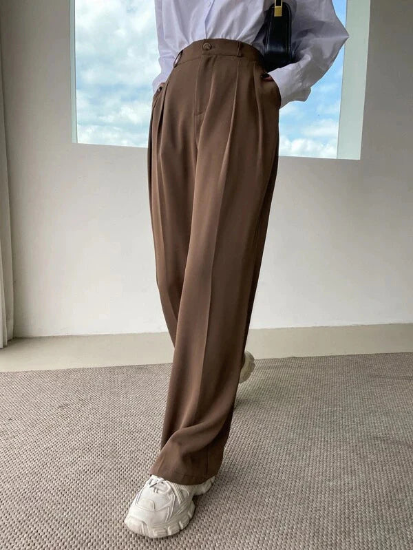 Seoul Spice Brown Relaxation Pants