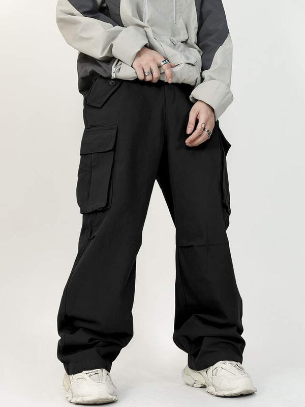 Korean Street Style Cargo Joggers