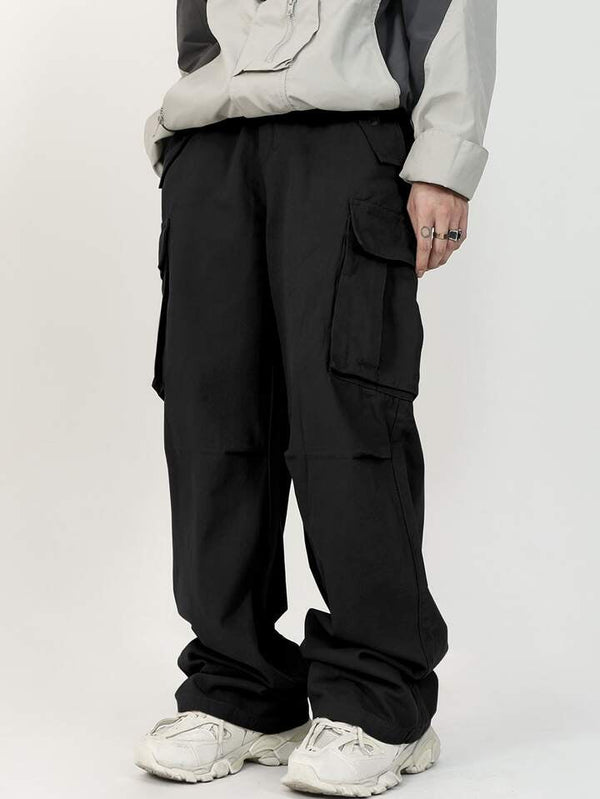 Korean Street Style Cargo Joggers