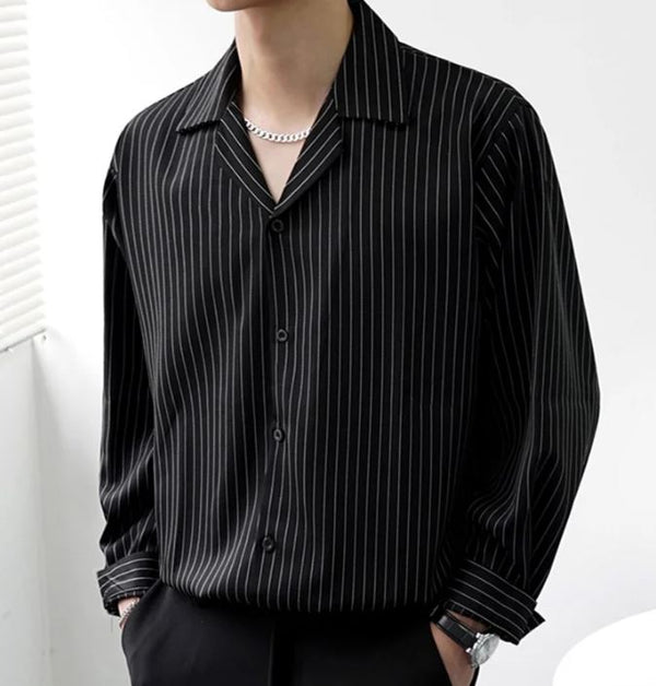 Seoul Striped Long Sleeve Shirt